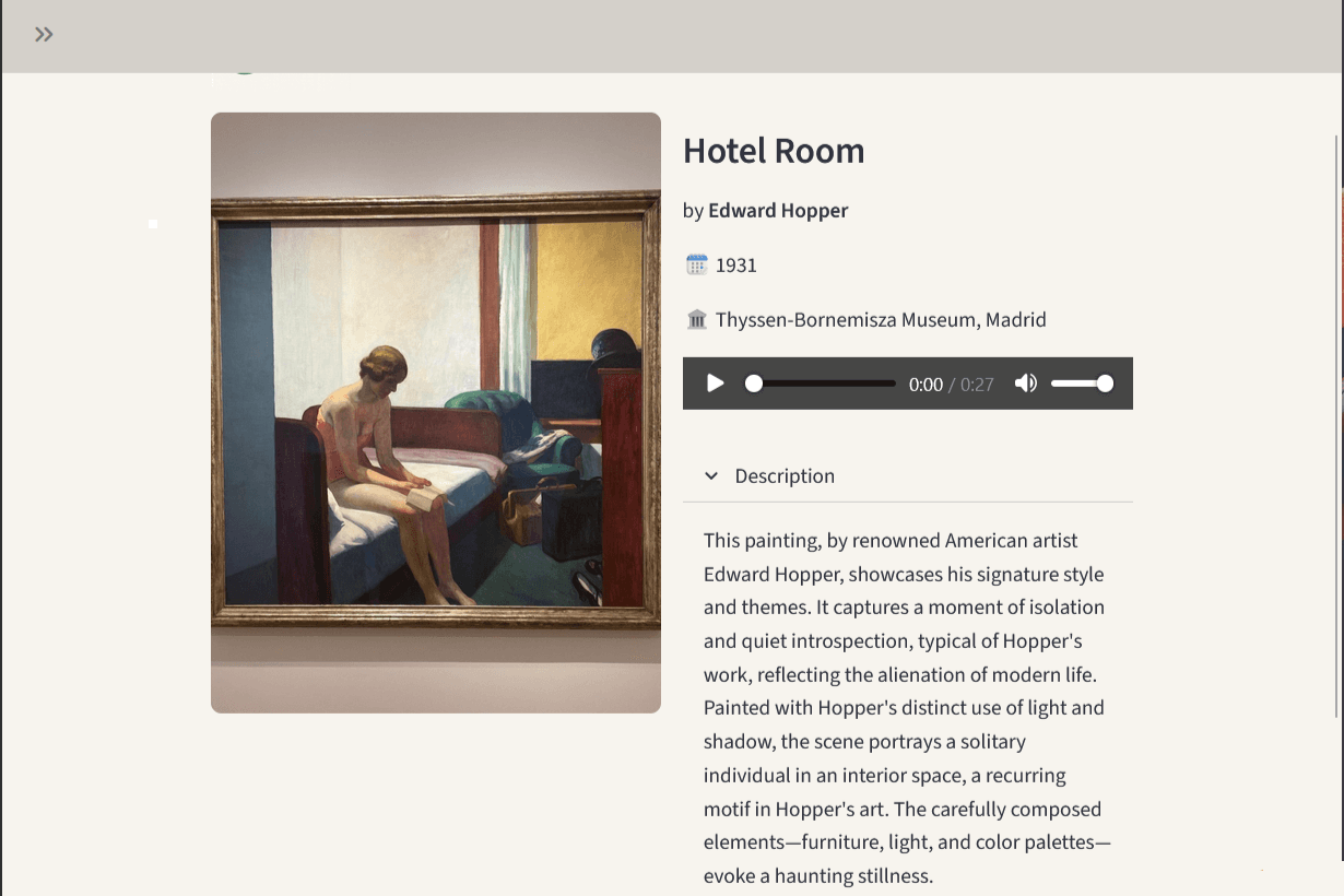Conversational Audio Guide - Image 1